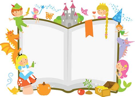 Royalty Free Fairy Tale Book Clip Art, Vector Images & Illustrations ...