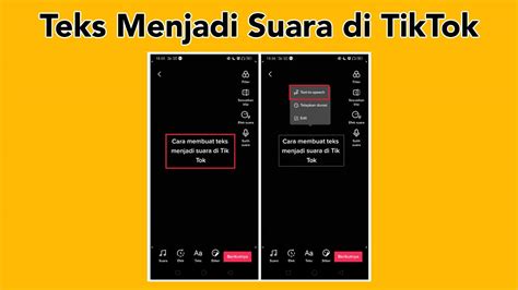 Cara Membuat Teks Menjadi Suara Di Video TikTok Inwepo