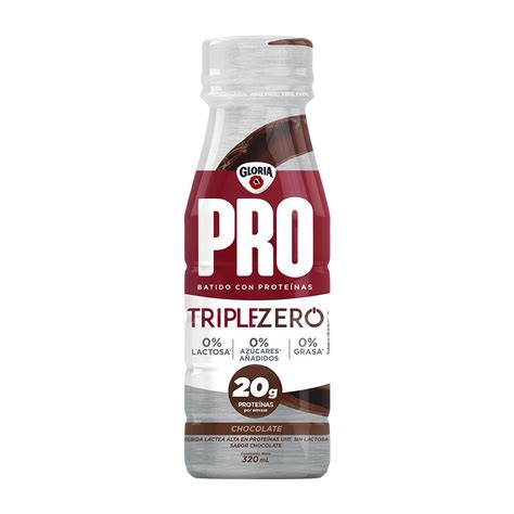 Gloria Batido Proteico Pro Triple Zero Sabor Chocolate Rappi