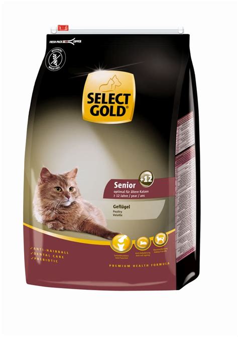 Select Gold Senior 12 Fjerkræ 400 G I 04kg