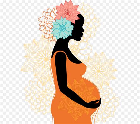 Pregnancy Silhouette Woman Clip art - pregnancy png download - 1900* ...