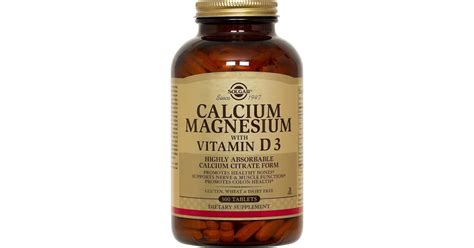 Solgar Calcium Magnesium With Vitamin D3 300 Tablets Price