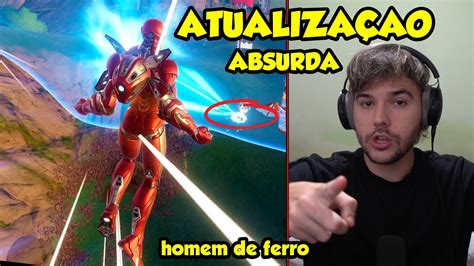 A Melhor Atualiza O Do Fortnite Novo Homem De Ferro Youtube