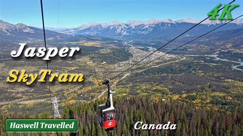 Skytram Up Whistlers Mountain Jasper National Park Alberta Canada