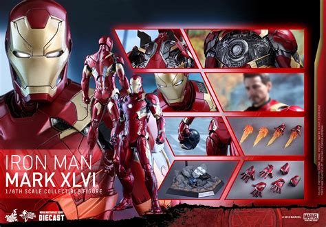 Hot Toys MMS D Captain America Civil War Iron Man Mark XLVI Hot Toys Complete Checklist