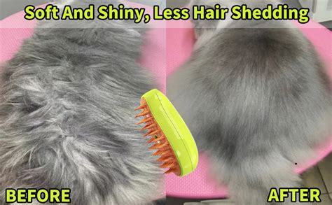 Hoidokly Steamy Cat Brush Cepillo De Vapor En Para Gatos Vepillo