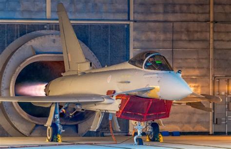 Greendef First Tranche Eurofighter Completes Engine Ground Runs