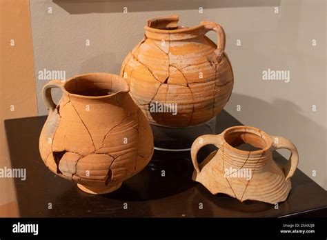 Reconstructed Pottery Artifacts From Petra Jordan Byu Museum Of
