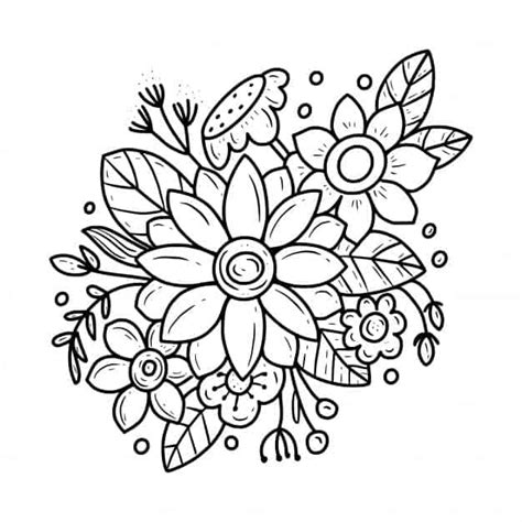 Desenhos De Flores Para Colorir Blog Ana Giovanna