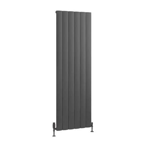 Eastbrook Tordino Vertical Aluminium Radiator Mm X Mm Matt