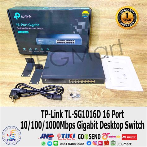 Jual Tp Link Tl Sg D Port Mbps Gigabit Desktop Switch