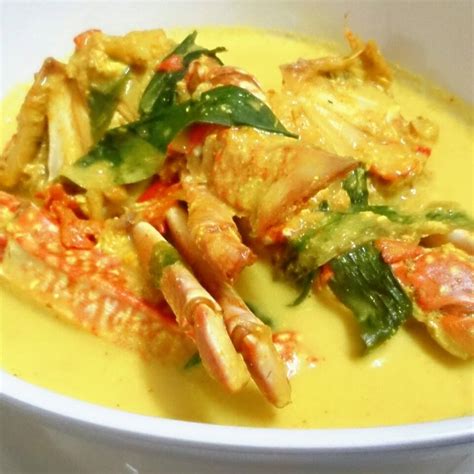 Ketam Masak Lemak Cili Padi Kaw Meletops Resepi Masakan Malaysia