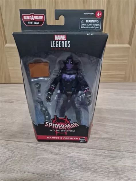 Marvel Legends Spider Man Into The Spider Verse The Prowler Action