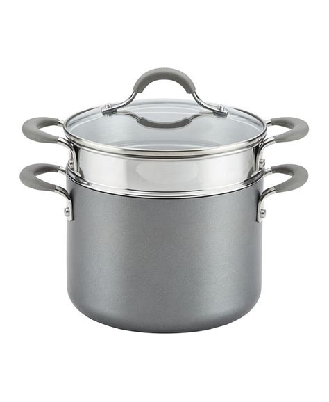 Circulon Elementum Hard Anodized Nonstick 5 Qt Covered Multipot With