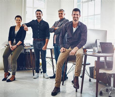professional team  modern office environment  stock photo