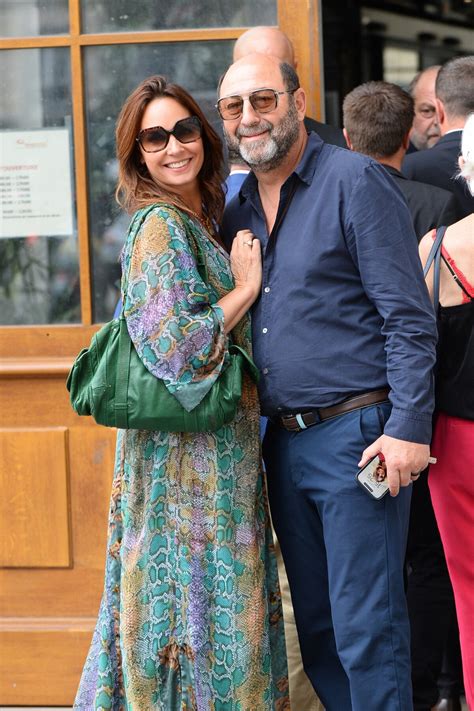 Photo Julia Vignali Et Son Mari Kad Merad Mariage De Claude Lelouch