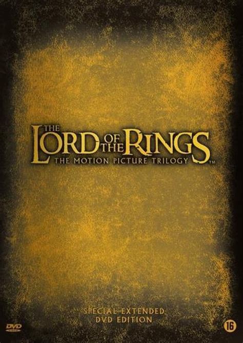 Lord Of The Rings Trilogy Extended Edition Dvd John Rhys Davies