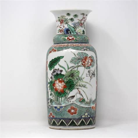 Vase Famille Verte Porcelaine Chine Xixe Si Cle Catawiki