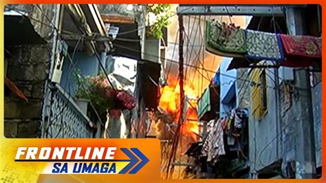 Sunog Sumiklab Sa San Andres Bukid Sa Maynila Frontline Sa Umaaga