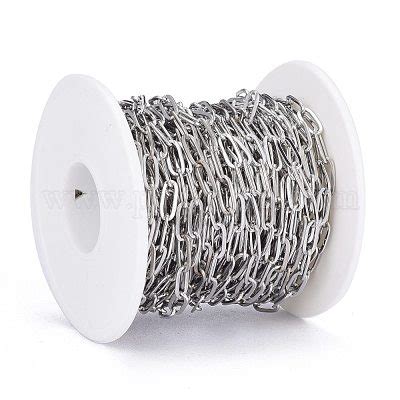 Wholesale Tarnish Resistant Stainless Steel Cable Chains