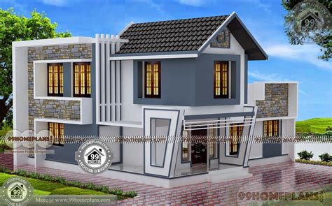 3 Bedroom Duplex Plans For Narrow Lots 90 Double Floor Home Design