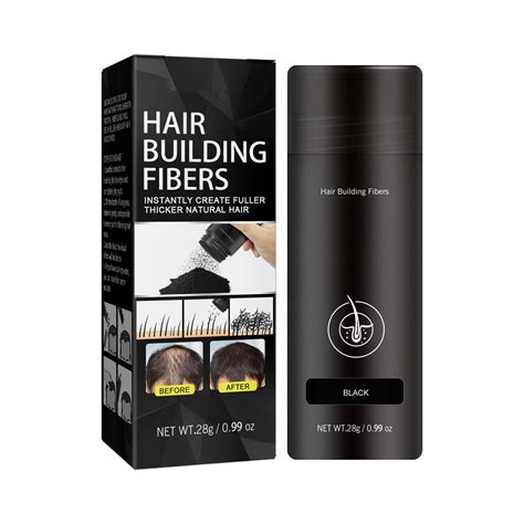 HGDHJO Unisex Hair Fibers 5 Seconds Conceals Loss Hair Rebuilding