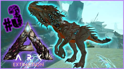 Ark Extinction Offi Pvp Le Taming De Velonasaur Fr Youtube