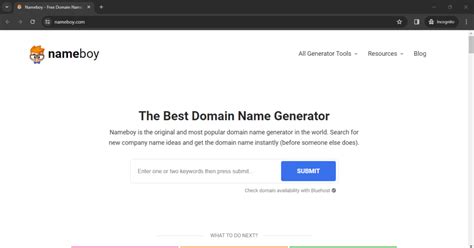 Top 10 Domain Name Generators Of 2024 Find The Perfect Domain For