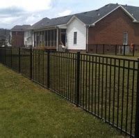 Aluminum Fence Installation Nashville