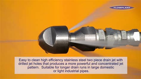 Flowplant High Efficiency Drain Jet YouTube