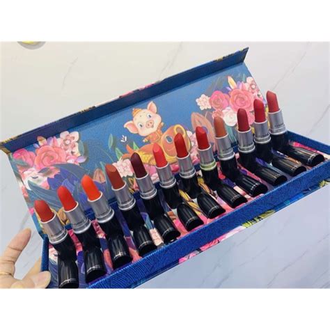 Mac12pcs Lipstick Set Shopee Malaysia