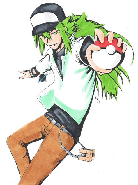 Pokemon Trainer N-WIP by IshidaYuki on DeviantArt