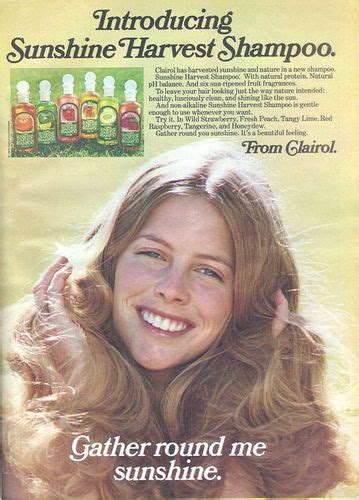 Vintage Sunshine Harvest Shampoo Clairol Vintage Ads Vintage Beauty