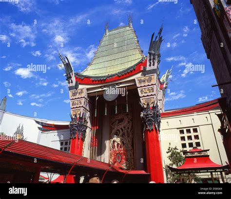 Front entrance of TCL Chinese Theatre, Hollywood Boulevard, Hollywood ...