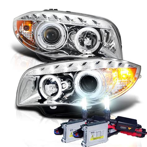 Hid Xenon Bmw Series E E Angel Eye Halo Led Drl