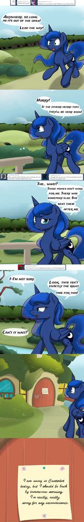 Safe Artist Theparagon Princess Luna Hunted Luna G