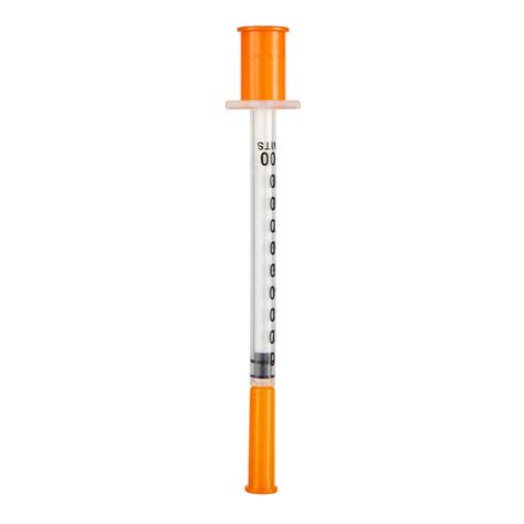 Mckesson Ml Insulin Syringes Attached Needle Without Safety