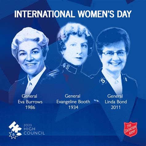 The Salvation Army International Celebrating The Leadership Of Women