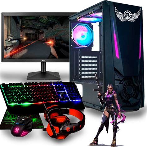 Pc Cpu Gamer Sword Barato Amd A8 3 6Ghz Graficos Full Ssd 240Gb Hd