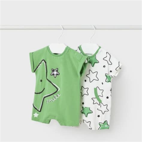 Conjunto 2 babygrows de algodão Kiwi Baby Sweet