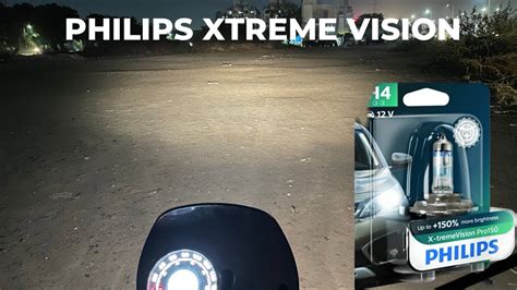 Philips H Xtreme Vision For Royal Enfield Hunter Youtube