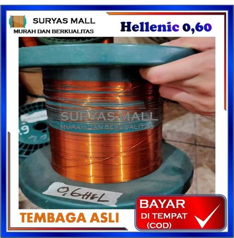 Jual Hell 0 60 Kawat Tembaga Email Hellenic Ukuran 0 60 Mm Dinamo Motor