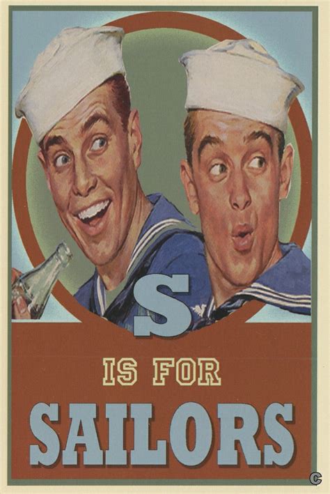 S Is For Sailors Larry Fulton Postcard Date Source Flickr