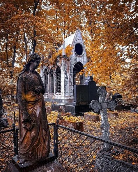 Beautiful Abandoned Places On Instagram Novodevichy Cemetery In St