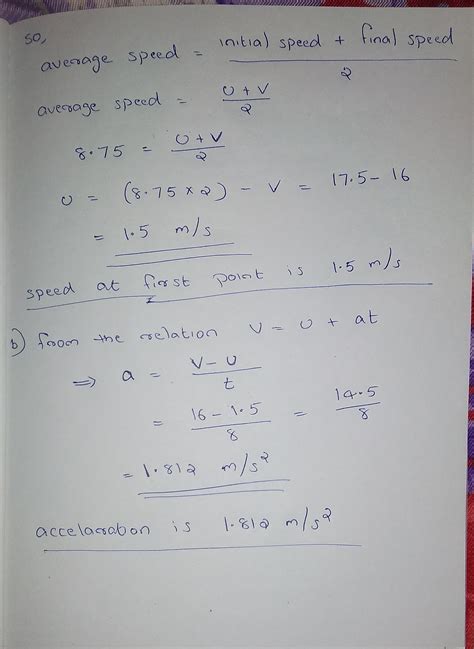 Solved An Antelope Moving With Constant Acceleration Cover The