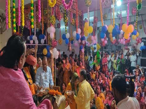 Shri Krishna Birth Anniversary Celebrated In Khatu Shyam Temple खाटू