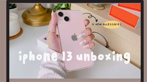 IPhone 13 Pink Unboxing With Apple Case YouTube