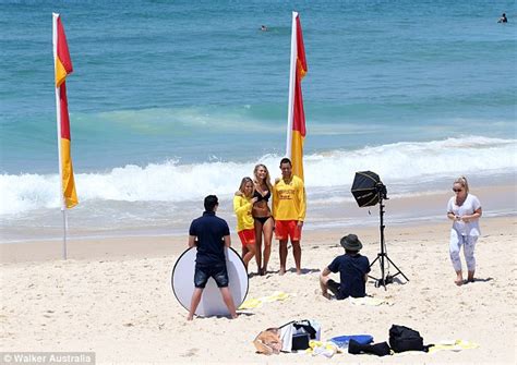 Elyse Knowles Shows Off Her Bikini Body In Surf Lifesaving Australia