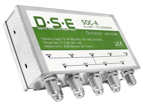 Sumator Quad naziemna zewnętrzny DSE SOC4 AUDAX NET PL