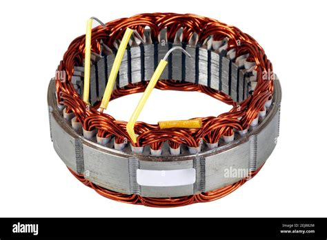 Electric Motor Coil Stock Photo Alamy